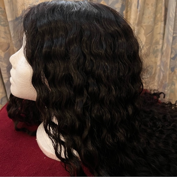 Brazilian Virgin Hair Deep Curly Lace Front Wig from OMGHERHAIR (BLW19) - Picture 4 of 7
